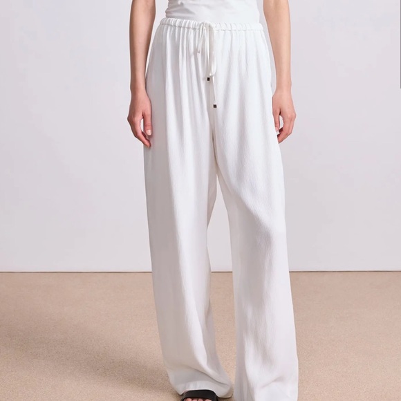 Apiece Apart Kari Pull On Pant Cream Size Small